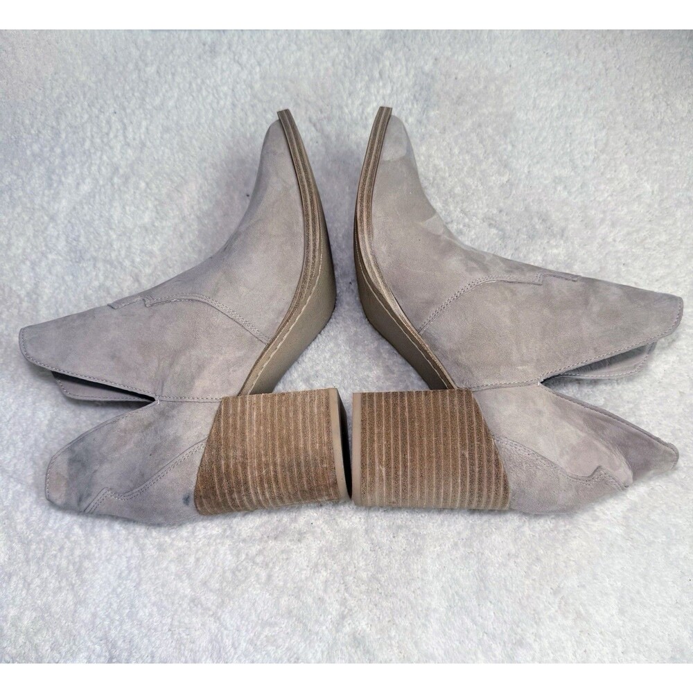 Steve Madden Women's Chaya Suede Pointed Toe Ankle Bootie 10M Boho Western - Picture 4 of 9